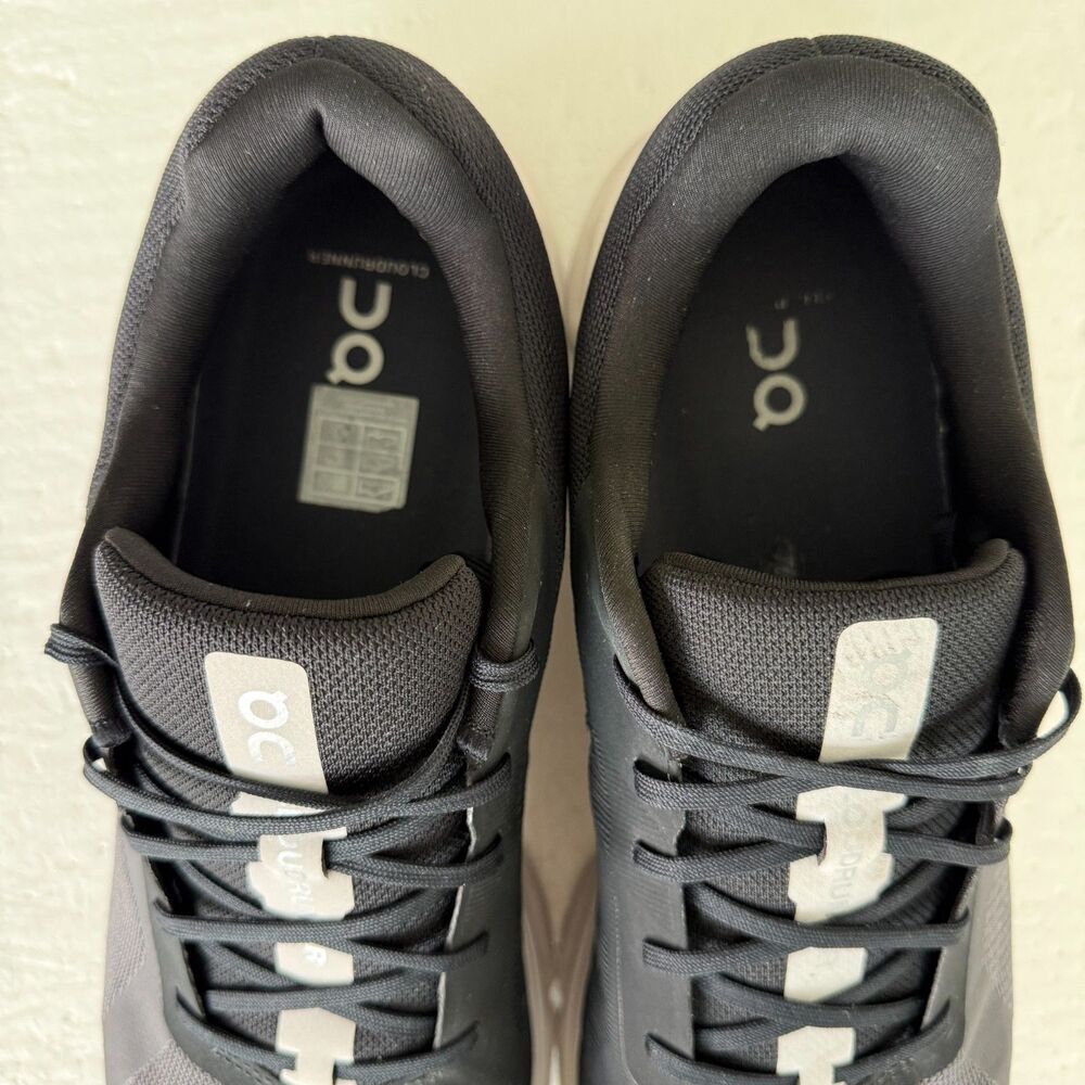 On Men's Cloudrunner Sneakers, Eclipse/Frost, 13 Medium US Running Shoes - Picture 5 of 16